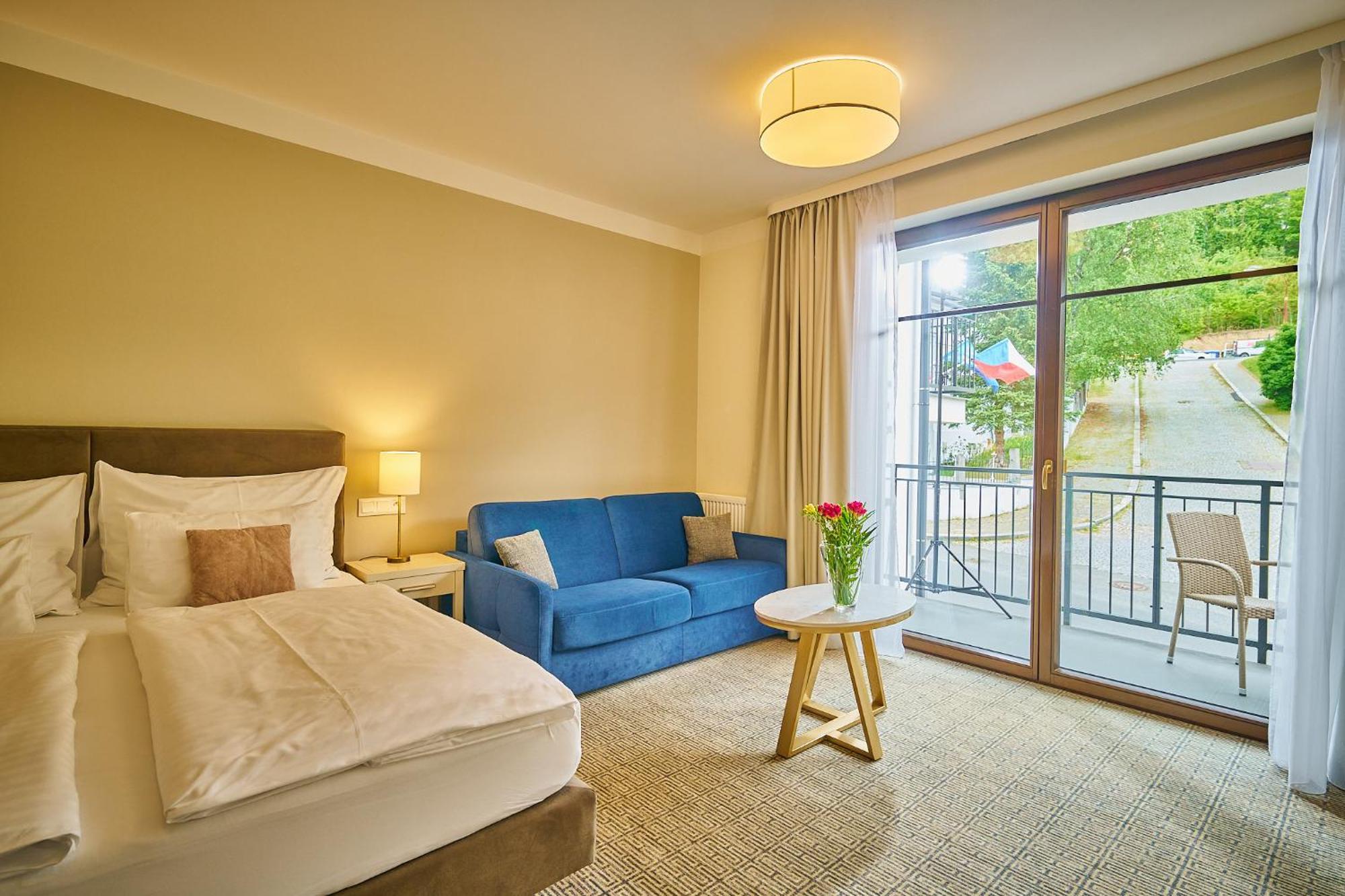 Wellness Hotel Queens Mariánské Lázně Dış mekan fotoğraf